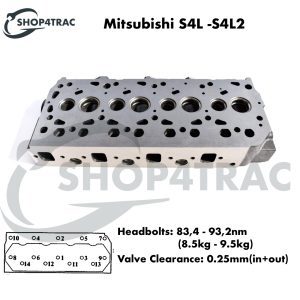 Zylinderkopf Mitsubishi S4L