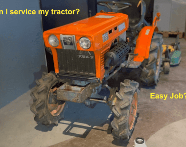 Changing filters yourself on your mini tractor – How easy is it?