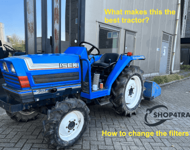 All the information about the Iseki TA landleader – Test drive, changing filters & some tips!