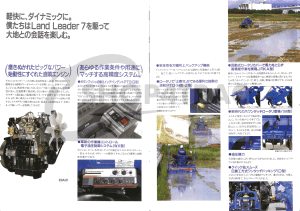 Advertising leaflets of an Iseki TA | TL | TU - How were these tractors delivered new? | Shop4Trac