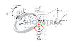 Filterset Iseki TK21 - TK33 | TK527 - TK529 - TK532 - TK533 - TK538 | Shop4Trac